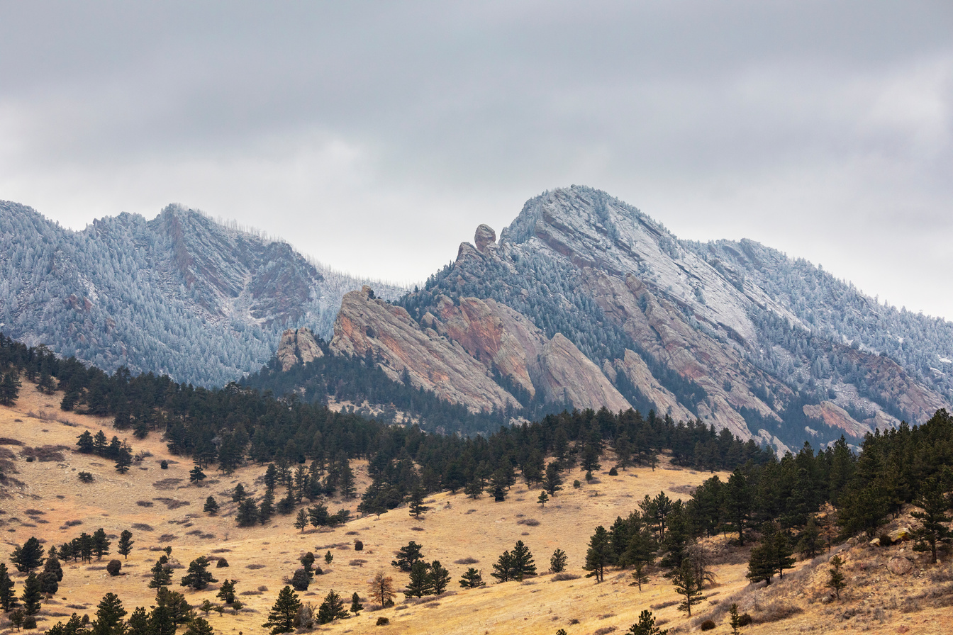 Flat Irons Boulder Colorado.
